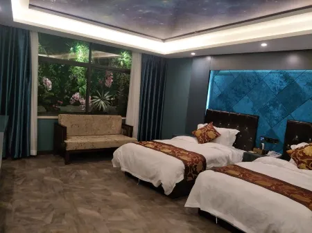 Pingli Dongxing Theme Hotel Отели рядом с достопримечательностью «Pingli Peony Valley Scenic Area»