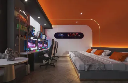 Yueta TOP-PLAY E-sports Hotel (Jinbaili Square Beijing Road Subway Station)