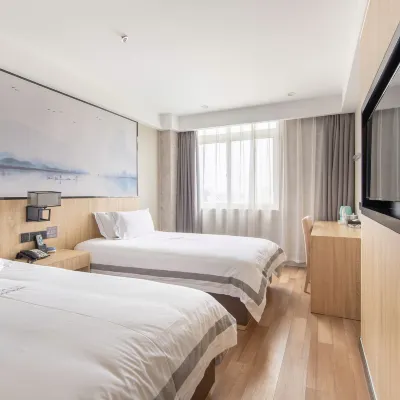 Qingmu Hotel (Nanjing Xinzhuang Metro Station) Hotel dekat Danau Xuánwǔ hú