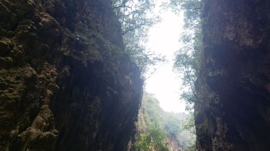 已经是第三次到九乡风景区了，到了景区售票处，才想起来昨晚携程