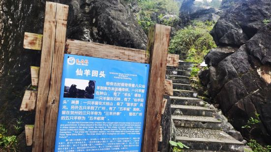 我们一天安排了两个景点：玉石林与姑婆山。姑婆山名声在外，已经