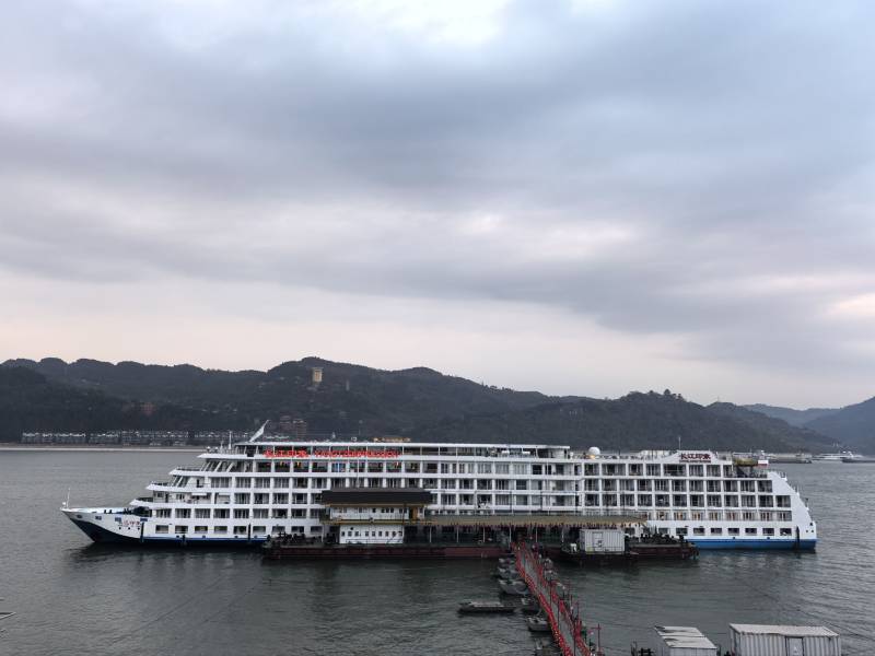 Yangtze Impression cruise ship on the Yangtze River