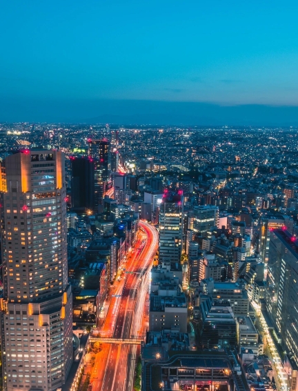 Top 50 Night Attractions in Tokyo
