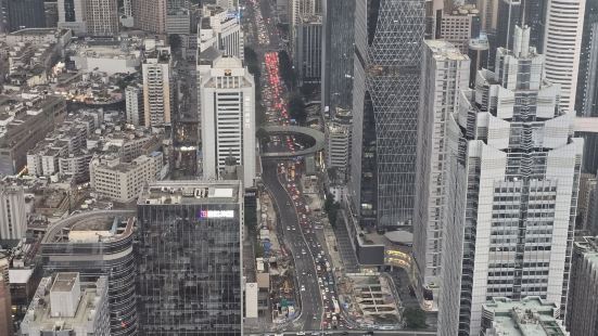 Magnificent view of Shenzhen,