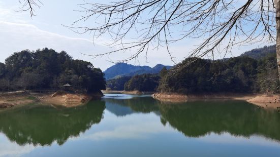 湖泊型湿地，森林、湖泊、氧气，风景优美，环境宜人。工作人员态