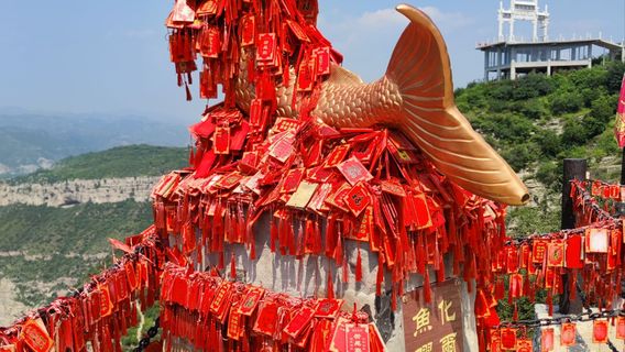 Great Ladder Cliff of The Yellow River