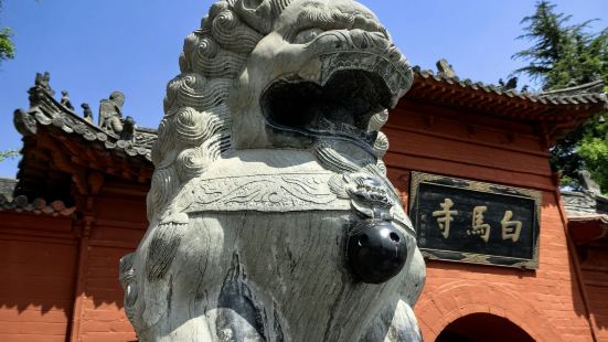 来洛阳白马寺，很庆幸自己选了一位非常好的讲解员高老师，一个半