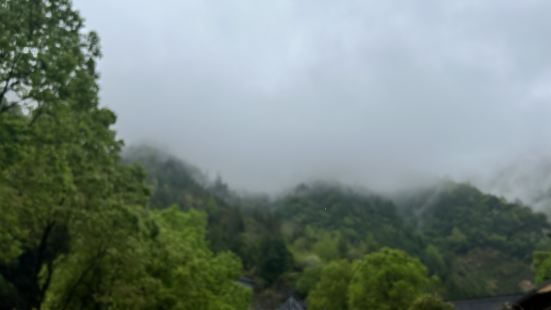 神仙居景色还是不错的，去的时候下雨山上带着水汽感觉仙境一样，