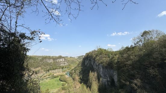 贵阳附近的话还是值得去逛逛、市内有公交车可以坐到景区大门附近