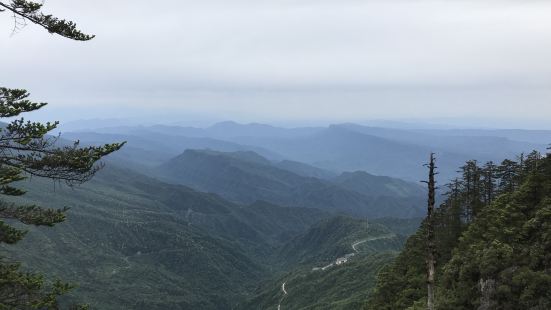 山上负氧离子含量高，雨后空气格外清新，自然风光绝佳，环境优美