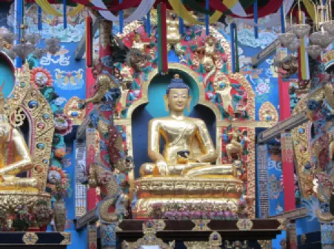 Namdroling Monastery Golden Temple