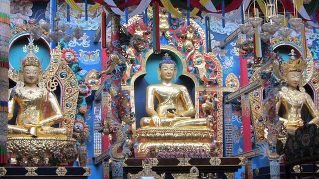 Namdroling Monastery Golden Temple