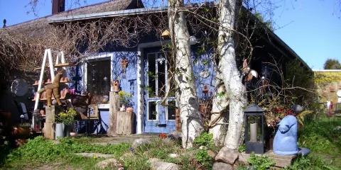 Keramik Toepferei Usedom mit Katzen-Kabinett