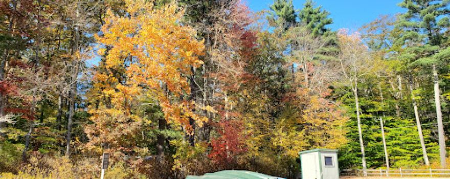 Beaver Pond Campground at Bear Brook State Park