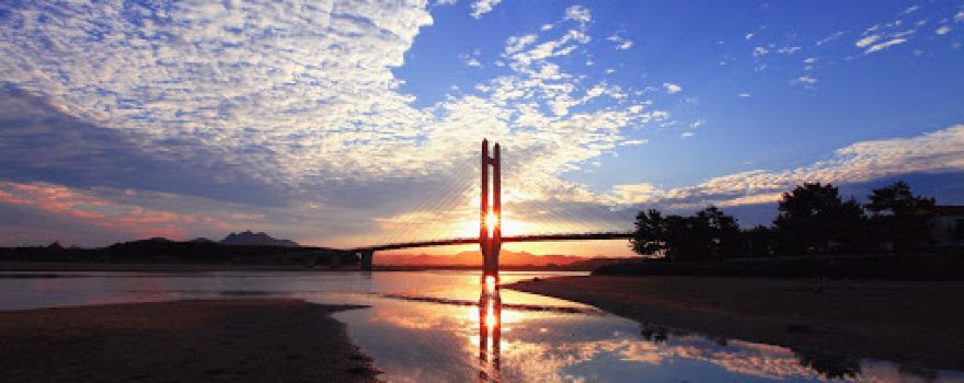 Sunset bridge