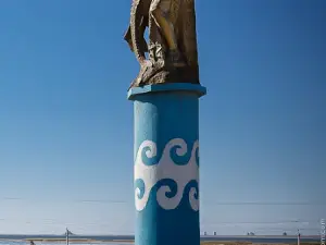 Fishman Monument by sculptor Velmurad Jumayev