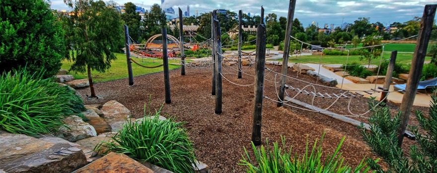 Royal Park Nature Play Playground