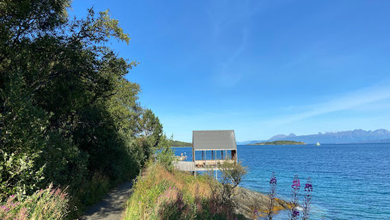 The path along the sea