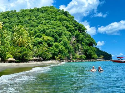 Anse Mamin Beach