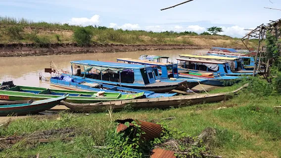Kampong Phluk Tonle Sap River Boat Cruise Jetty