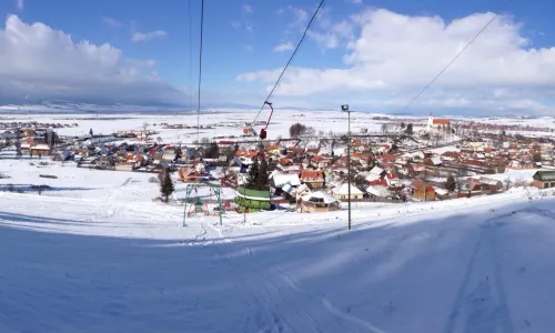 The ski area Kissomlyó