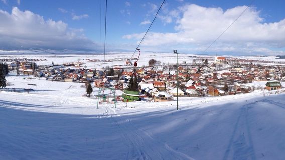 The ski area Kissomlyó