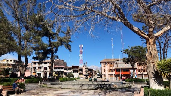 Plaza De Armas De Chivay