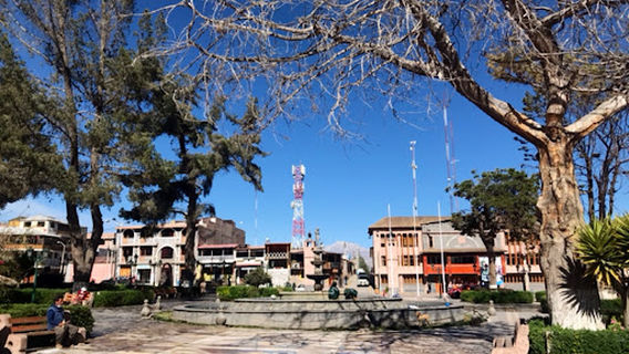 Plaza De Armas De Chivay