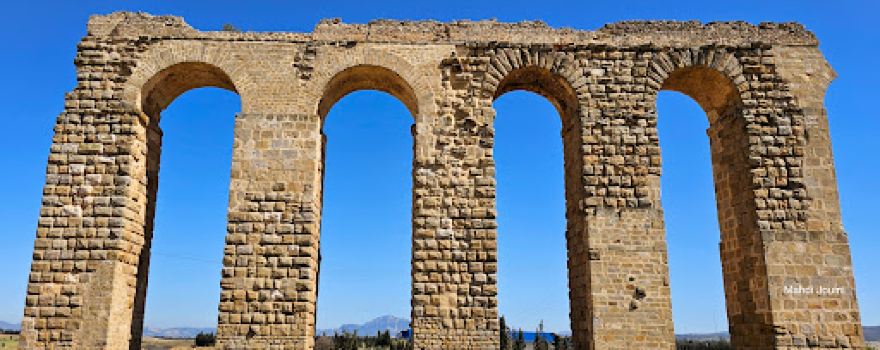 Aqueduc Romain Zaghouan Carthage