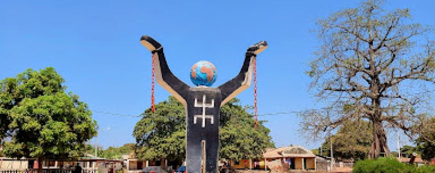 Never Again monument