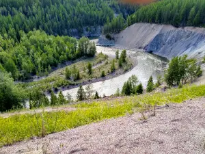 Goat Lick Overlook Highway Exit