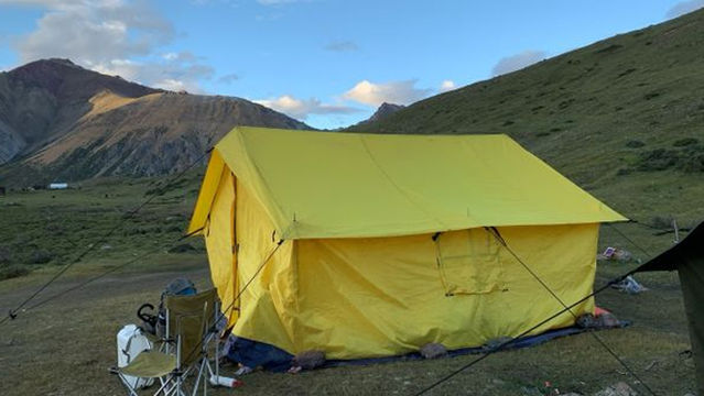 Renlongba Glacier - Campsite