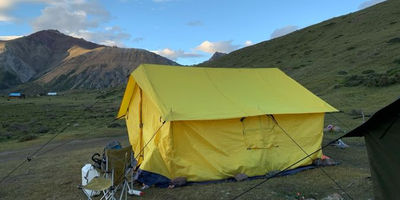 Renlongba Glacier - Campsite