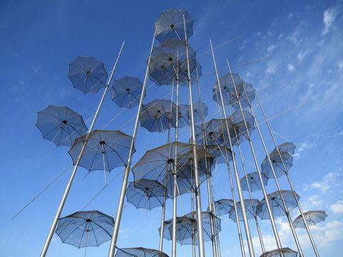 The Umbrellas by Zongolopoulos