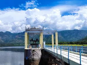 Manjalar Dam (Manjalar Dam) - Batlagundu (Vetrilaikkundru), Dindigul, Tamilnadu
