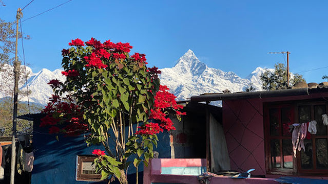 Annapurna Range view point Lama Gaun
