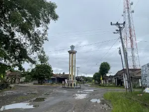 Tugu Kampung Aji Jaya KNPI