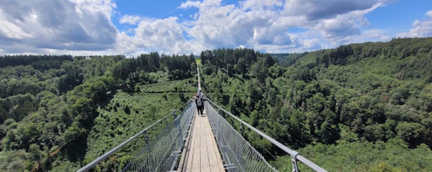 Visitor Center Geierlay suspension bridge