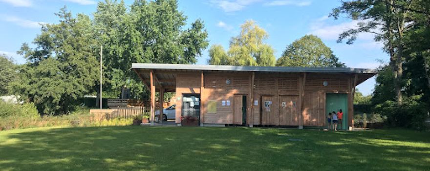 Camping municipal, lac du Marnant, La Nocle-Maulaix