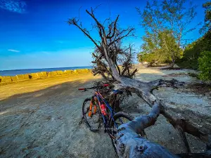 Pantai Rekreasi Sungai Punggur / Pantai Pinggir Punggur Johor.