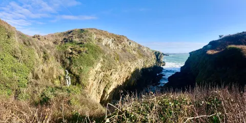Porthdafarch Beach