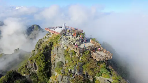 The roof of Indochina