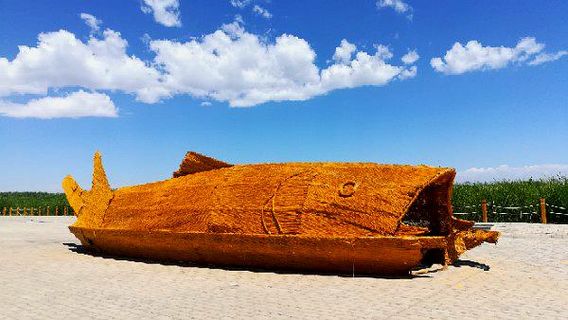 Bosten Lake Ahongkou