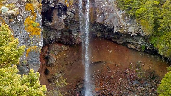Mangawhero Falls - Gollum's Pool & Ithilien