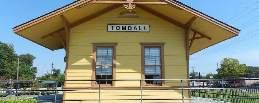 Tomball Railroad Depot Plaza