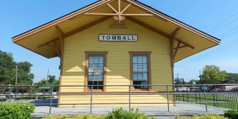 Tomball Railroad Depot Plaza