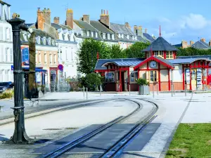 Railway Bay of Somme - Crotoy Station