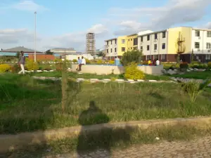 Jigjiga university landscape fountain