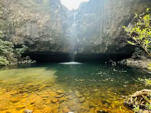 Green valley waterfall