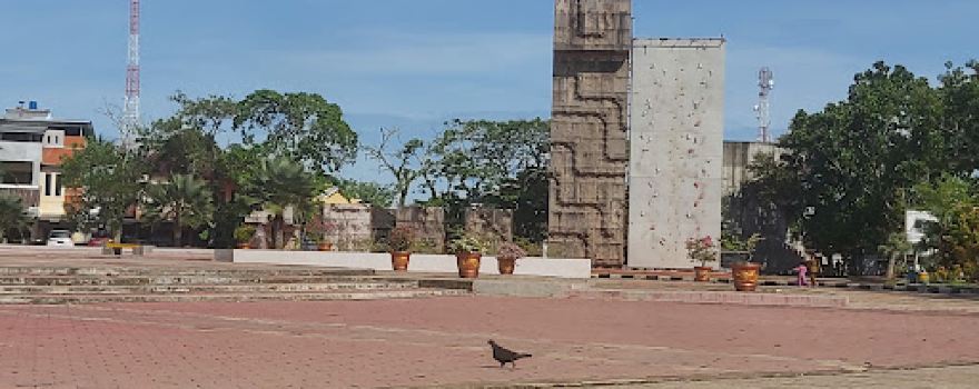 Roundabout garden Sekayu